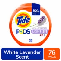 Tide PODS Light White Lavender Liquid Laundry Detergent Pacs