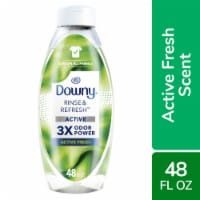 Downy Rinse & Refresh Active Fresh Liquid Fabric Softener Perspective: Main