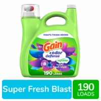 Gain Odor Defense Super Fresh Blast Liquid Fabric Softener Fabric Conditioner