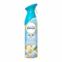 Febreze Air Mist Refresh & Energize Mood-Enhancing Home Air Freshener Spray Aerosol Can