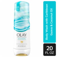 Olay Indulgent Moisture Body Wash with Caribbean Guava & Coconut Oil Perspective: Main