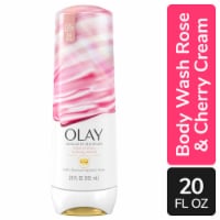Olay Indulgent Moisture Body Wash with Rose & Cherry Crème Perspective: Main