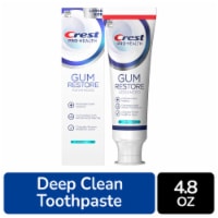Crest Pro-Health Advanced Gum Restore Deep Clean Toothpaste Antibacterial Flouride Enamel Protection Perspective: Main