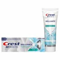 Crest 3D White Brilliance Blast Teeth Whitening Toothpaste Anticavity Fluoride Perspective: Main