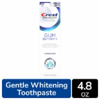 Crest Pro-Health Gum Detoxify Gentle Whitening Anti cavity, Antibacterial Fluoride Toothpaste Perspective: Main