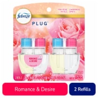 Febreze Plug In Air Freshener Odor-Fighting Scented Oil Refill Romance & Desire Scent Perspective: Main