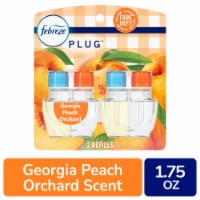 Febreze Plug In Air Freshener Odor-Fighting Scented Oil Refill Georgia Peach Orchard Perspective: Main