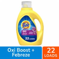 Tide Simply Oxi Febreze Liquid Laundry Detergent Perspective: Main