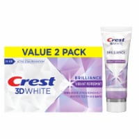 Crest 3D White Brilliance Peppermint Whitening Toothpaste Perspective: Main