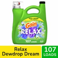 Gain Relax Dewdrop Dream Liquid Laundry Detergent Perspective: Main