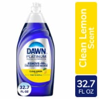 Dawn Platinum Bleach Alternative Clean Lemon Scent Liquid Dish Soap Perspective: Main