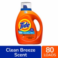 Tide Clean Breeze Liquid Laundry Detergent Perspective: Main
