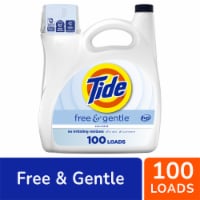 Tide Free & Gentle Liquid Laundry Detergent Perspective: Main