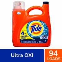 Tide With Ultra Oxi Original Scent Liquid Laundry Detergent Perspective: Main