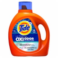 Tide With Ultra Oxi & Odor Eliminators Original Scent Liquid Laundry Detergent Perspective: Main