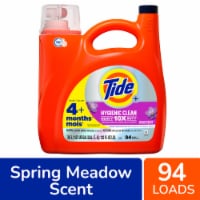 Tide Ultra Hygienic Clean Spring Meadow Liquid Laundry Detergent Perspective: Main