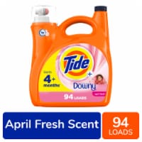 Tide With Downy April Fresh Liquid Laundry Detergent Perspective: Main