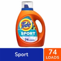 Tide Ultra Sport Liquid Laundry Detergent Perspective: Main