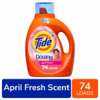 Tide With Downy April Fresh Liquid Laundry Detergent Perspective: Main