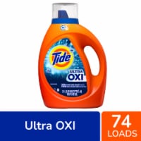 Tide With Ultra Oxi Original Scent Liquid Laundry Detergent Perspective: Main