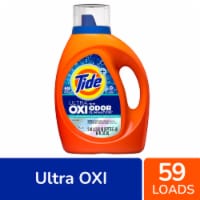 Tide With Ultra Oxi & Odor Eliminators Original Scent Liquid Laundry Detergent Perspective: Main