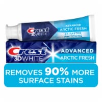 Crest 3D White Advanced Teeth Whitening Toothpaste, Arctic Fresh Perspective: Main