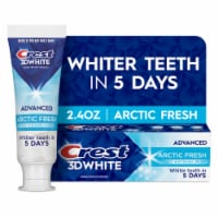 Crest 3D White Advanced Teeth Whitening Toothpaste, Arctic Fresh Perspective: Main
