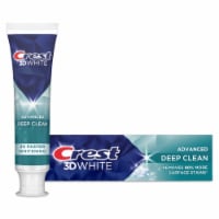 Crest 3D White Advanced Deep Clean Teeth Whitening Toothpaste Perspective: Main