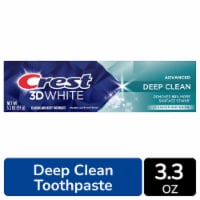 Crest 3D White Advanced Deep Clean Teeth Whitening Toothpaste Perspective: Main