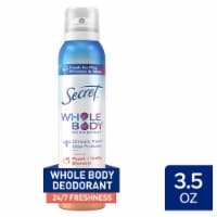 Secret® Deodorant Body Spray Peach & Vanilla Blossom Whole Body Perspective: Main