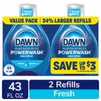 Dawn Powerwash 2 Refills Fresh Scent Spray Dish Soap Perspective: Main