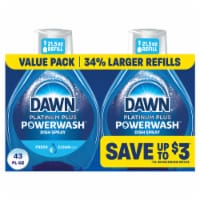 Dawn Powerwash 2 Refills Fresh Scent Spray Dish Soap Perspective: Main