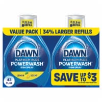 Dawn Powerwash 2 Refills Lemon Scent Spray Dish Soap Perspective: Main