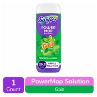 Swiffer PowerMop Floor Cleaning Solution with Gain Scent Perspective: Main