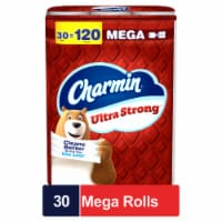 Charmin Ultra Strong Toilet Paper 30 Mega Rolls Perspective: Main