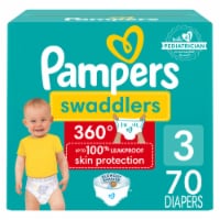 Pampers Swaddlers 360 Pull-On Diapers, Size 3 (16-28lbs) Perspective: Main