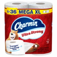 Charmin Ultra Strong 6 Mega XL Toilet Paper Rolls Perspective: Main