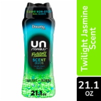 Downy Unstopables Fusions In-Wash Laundry Scent Booster Beads, Twilight and Jasmine Scent, 21.1 oz Perspective: Main