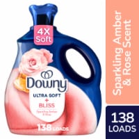 Downy Infusions Sparkling Amber & Rose Bliss Liquid Fabric Softener Fabric Conditioner Perspective: Main