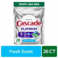 Cascade Platinum Action Pacs Dish Soap Dishwasher Detergent Fresh Perspective: Main
