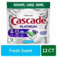 Cascade Platinum Dishwasher Pods Dishwasher Detergent Dish Detergent Soap Fresh Perspective: Main