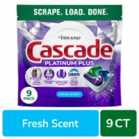 Cascade Platinum Plus Dishwasher Pods Dishwasher Detergent Dish Detergent Soap Fresh Perspective: Main