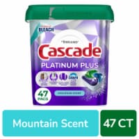 Cascade Platinum Plus Dishwasher Pods Dishwasher Detergent Dish Detergent Soap Mountain Perspective: Main