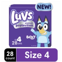 Luvs Platinum Protection Baby Diapers, Size 4 (22 - 37 lbs) Perspective: Main