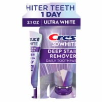 Crest 3DWhite Brilliance Deep Stain Remover Ultra White Toothpaste Perspective: Main