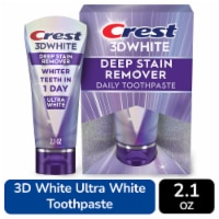 Crest 3DWhite Brilliance Deep Stain Remover Ultra White Toothpaste Perspective: Main