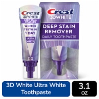 Crest 3DWhite Brilliance Deep Stain Remover Ultra White Toothpaste Perspective: Main
