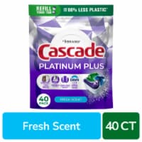 Cascade Platinum Plus Dishwasher Pods Dishwasher Detergent Dish Detergent Soap Fresh Perspective: Main