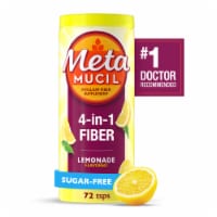 Metamucil 4-in-1 Fiber Sugar-Free Lemonade Perspective: Main
