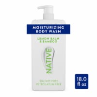 Native Lemon Blam & Bamboo Moisturizing Body Wash Perspective: Main